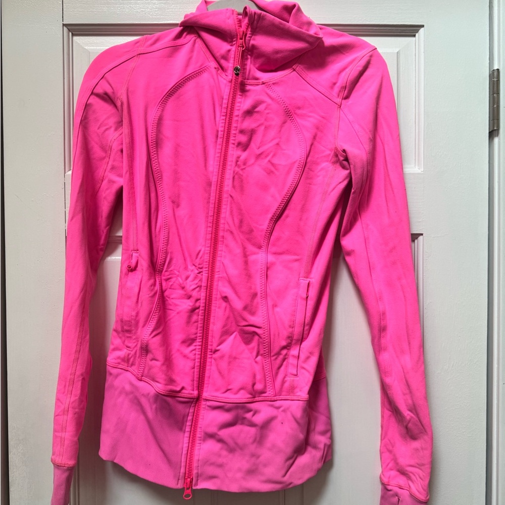Lululemon Athletica Vibrant Pink Jacket